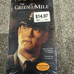 The Green Mile vhs new sealed with watermark